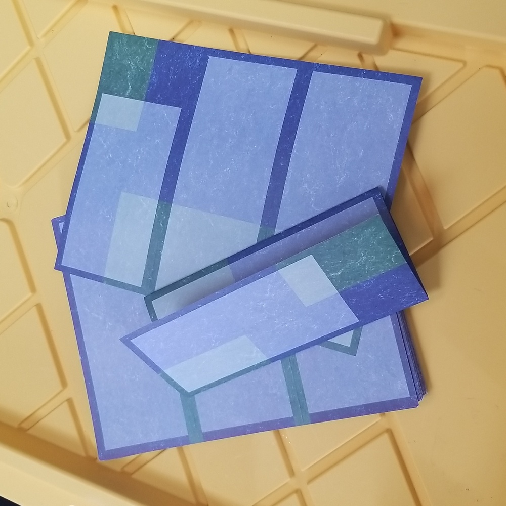 💙TRIFOLD DESIGNER BROCHURE PAPER